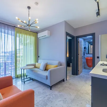 Lägenhetshotell Aria Riva Alanya